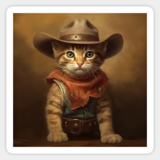 Sheriff Mittens Sticker